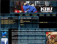 Tablet Screenshot of krutraining.com